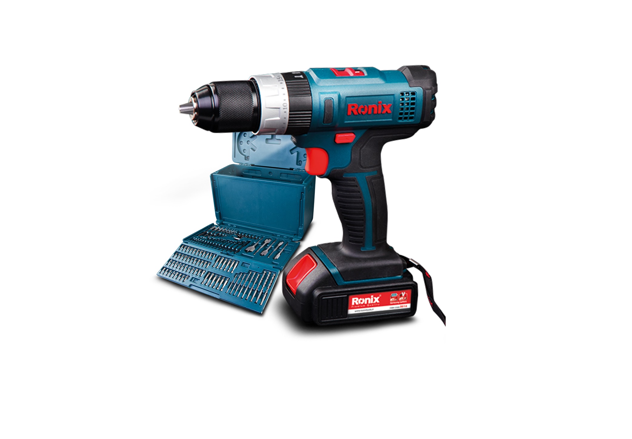 8614-SH کیت دریل پیچگوشتی شارژی 16 ولت لیتیوم مدل 8616K